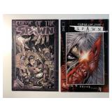 2 IMAGE COMICS CURSE OF THE SPAWN #6 & 28