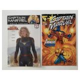 2 MARVEL COMICS CAPTAIN MARVEL #0 & 2