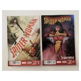 2 MARVEL COMICS SPIDER-WOMAN #3 & 4 SPIDER-VERSE
