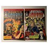 2 YOE COMICS HAUNTED HORROR #6 & 7