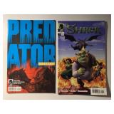 2 DARK HORSE COMICS SHREK #1 & PREDATOR #2