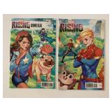 2 MARVEL COMICS RISING #1 OMEGA & RISING ALPHA #1