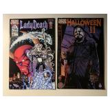 2 CHAOS COMICS HALLOWEEN II #1 & LADY DEATH #13