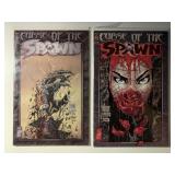 2 IMAGE COMICS CURSE OF THE SPAWN #4 & 8