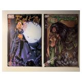 2 CHAOS COMICS JADE #1 & BAD KITTY #2