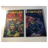 2 IDW COMICS TMNT #97 & 98 CITY AT WAR