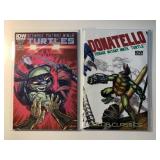 2 IDW COMICS TMNT #1 DONATELLO & #36