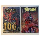 2 IMAGE COMICS SPAWN #100 & 286