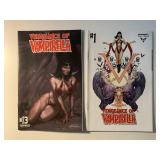 2 DYNAMITE COMICS VENGEANCE OF VAMPIRELLA #1 & 13