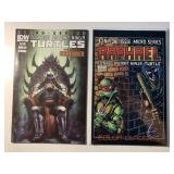 2 IDW COMICS TMNT #1 & 8 MICRO-SERIES