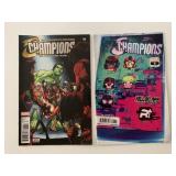 2 MARVEL COMICS CHAMPIONS #6 & 8