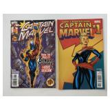 2 MARVEL COMICS CAPTAIN MARVEL 2/#1