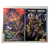 2 IDW COMICS BATMAN/TMNT #2 & 4