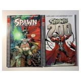 2 IMAGE COMICS SPAWN 2/#200 ANNIVERSARY ISSUES