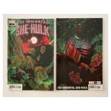2 MARVEL COMICS THE IMMORTAL SHE-HULK 2/#1