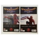 2 MARVEL COMICS SPIDER-MAN HOME COMING #1 & 2