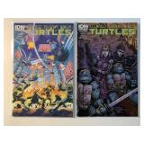 2 IDW COMICS TMNT #18 & 19