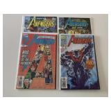 4 MARVEL COMICS THE AVENGERS #3, 4, 5, 7