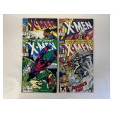4 MARVEL COMICS UNCANNY X-MEN #283, 284, 285, 286