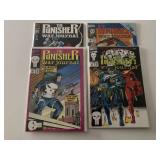 4 MARVEL COMICS THE PUNISHER WAR JOURNAL # 47-50