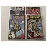 4 MARVEL COMICS THE PUNISHER WAR JOURNAL # 35-38