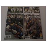 4 MARVEL COMICS PETER PARKER SPIDER-MAN SEE DESC.