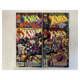 4 MARVEL COMICS UNCANNY X-MEN #341, 342, 343, 344