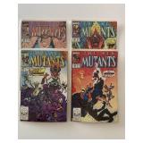 4 MARVEL COMICS THE NEW MUTANTS #83, 84, 85, 88