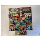 5 MARVEL COMICS DR. STRANGE # 33, 34, 35, 40, 41