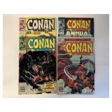 4 MARVEL COMICS CONAN THE BARBARIAN 7, 8, 217, 218