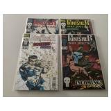 4 MARVEL COMICS THE PUNISHER WAR JOURNAL 51-53, 61