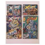 4 MARVEL COMICS X-FORCE #18, 20, 21, 22