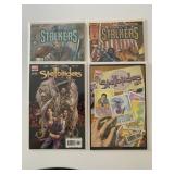 4 MARVEL COMICS SPELLBINDERS #5-6 & STALKERS #1 -2