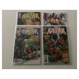 4 MARVEL COMICS HELL CAT #3 & KA-ZAR # 1-3