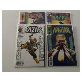 4 MARVEL COMICS KA-ZAR # 8-11