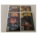 4 MARVEL COMICS KA-ZAR # 4-7
