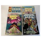 4 MARVEL COMICS IRON MAN #1, 10, 12, 13
