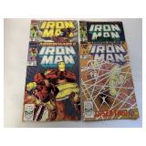 4 MARVEL COMICS IRON MAN #257, 259, 260, 261