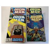 4 MARVEL COMICS IRON MAN #268, 269, 273, 284