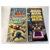 4 MARVEL COMICS IRON MAN #1, 9, 248, 251