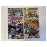 4 MARVEL COMICS THE AVENGERS #311, 312, 313, 316