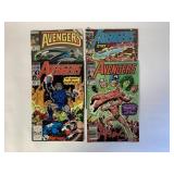 4 MARVEL COMICS THE AVENGERS #299, 305, 306, 310
