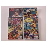 4 MARVEL COMICS X-FORCE # 58, 59, 3, 5