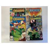 4 MARVEL COMICS EXCALIBUR #25, 26, 27, 28