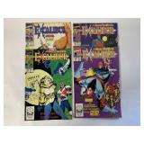 4 MARVEL COMICS EXCALIBUR #20, 21, 22, 23