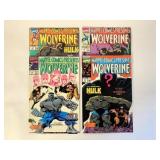 4 MARVEL COMICS PRESENTS WOLVERINE #55, 56, 58, 59