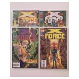 4 MARVEL COMICS X-FORCE # 49, 51, 52, 53