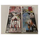 4 MARVEL COMICS X-MEN UNLIMITED # 1-4