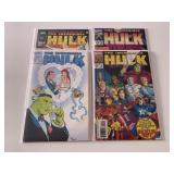 4 MARVEL COMICS THE INCREDIBLE HULK SEE DESC.