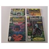 4 MARVEL COMICS THE PUNISHER WAR JOURNAL # 18-21
